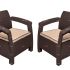 Комплект кресел TWEET Double Seat, цвет: венге