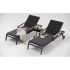 Шезлонг Gardenini PatioSogno антрацит SSGNS.010500.N3