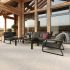 Лаунж зона Ideal Patio ESTIVO с трехместным диваном - маренго